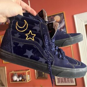 Mickey Mouse x Vans Sorcerer’s Apprentice Vans Sz 12 Old Skool Velvet and Suede